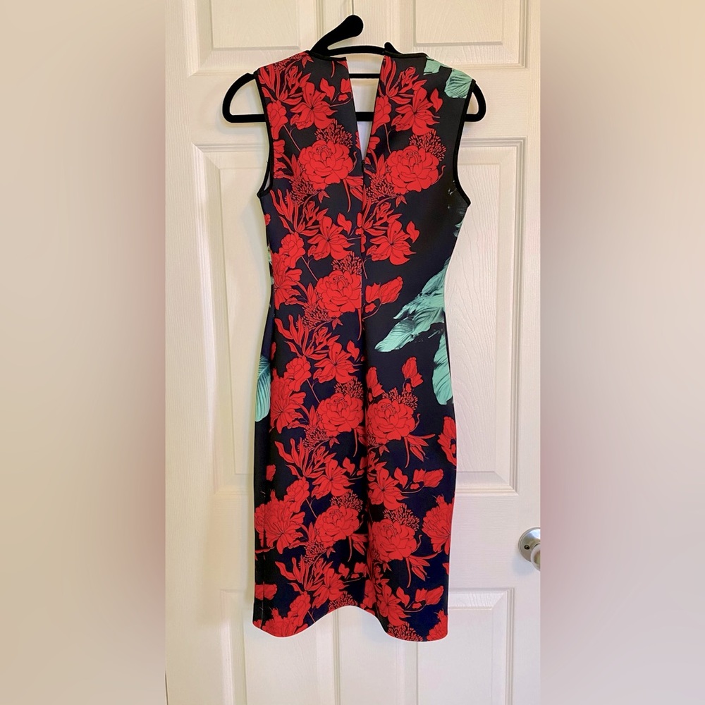 Clover Canyon Floral bodycon dress